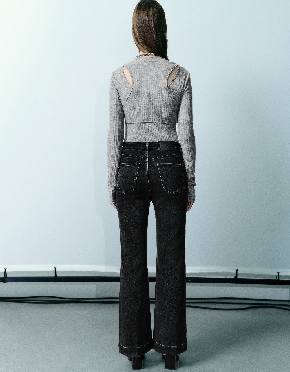 Crew Neck Knitted T-Shirt sold by Urban Revivo product image thumbnail 4