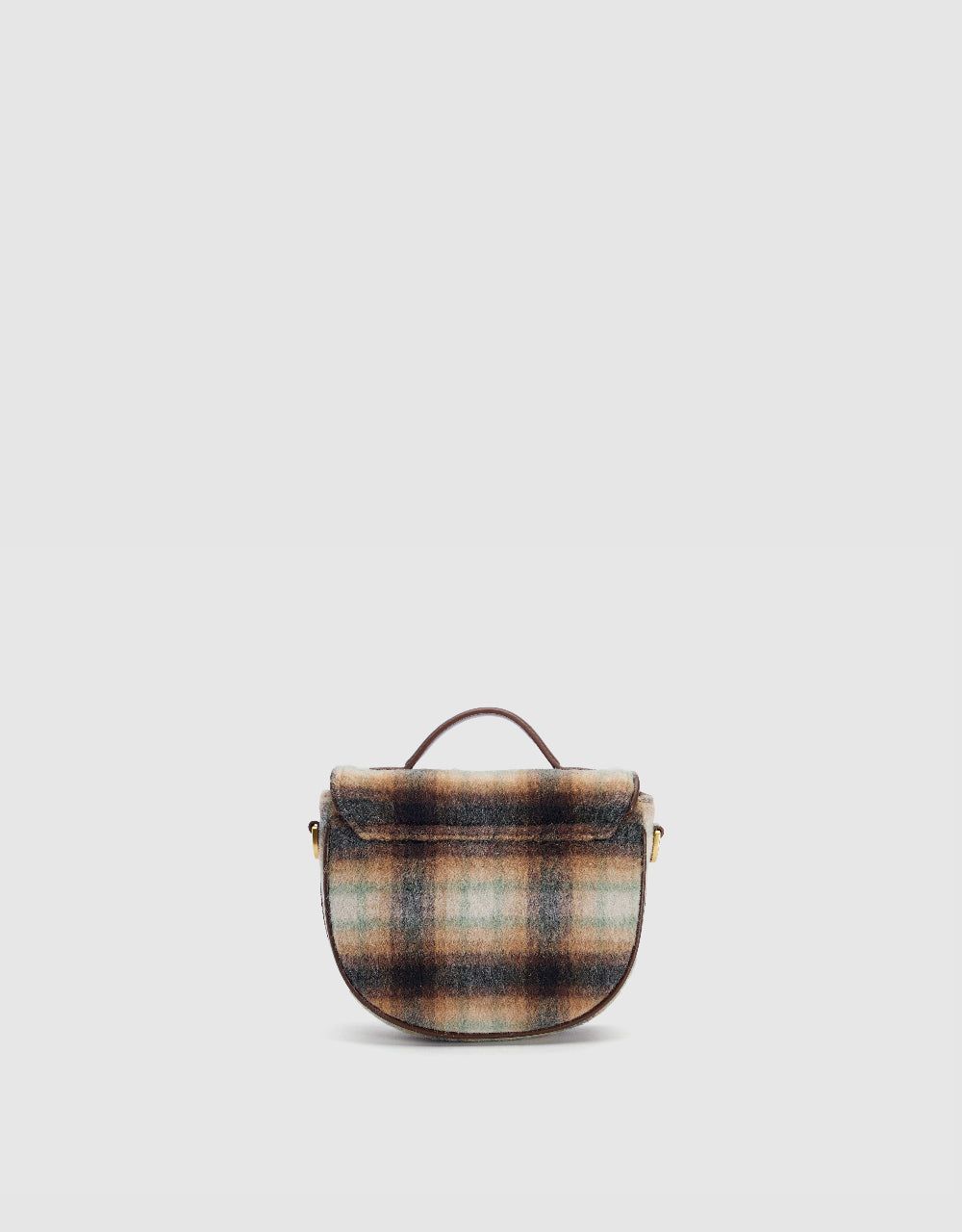 Plaid Furry Shoulder Bag sold by Urban Revivo product image thumbnail 4