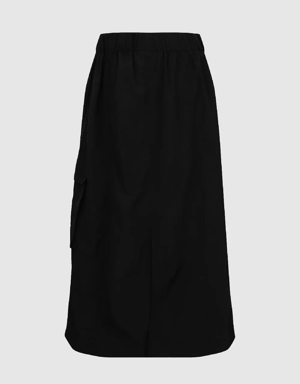 Elastic Waist Midi A-Line Skirt sold by Urban Revivo product image thumbnail 3