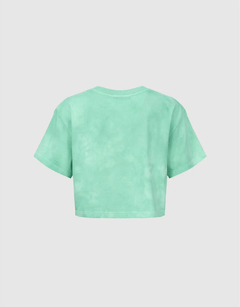 Printed Crew Neck Cropped T-Shirt sold by Urban Revivo product image thumbnail 5