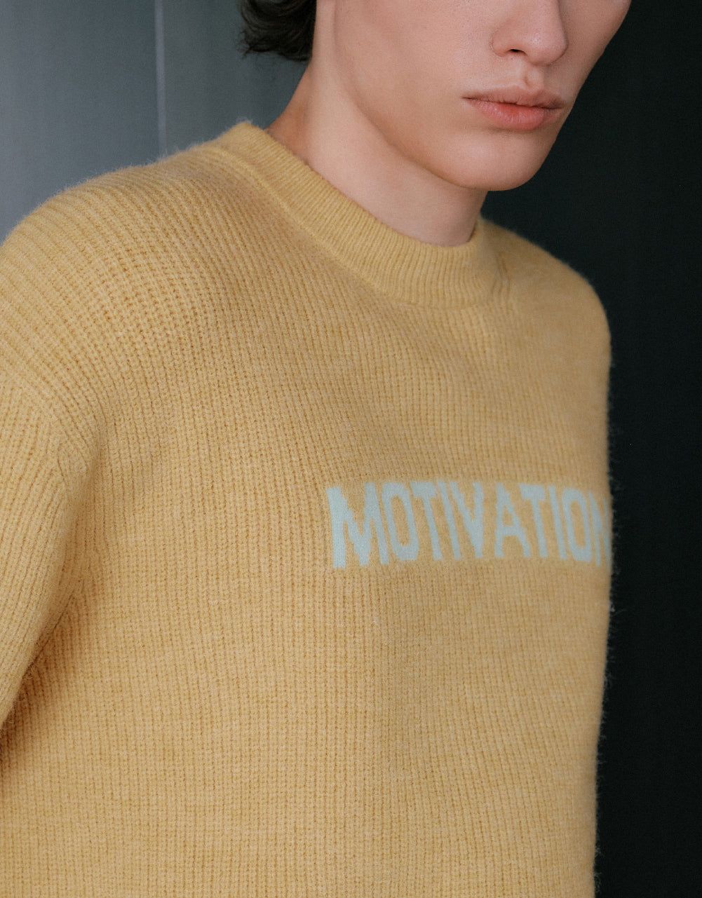 Letter Printed Knitted T-Shirt sold by Urban Revivo product image thumbnail 3