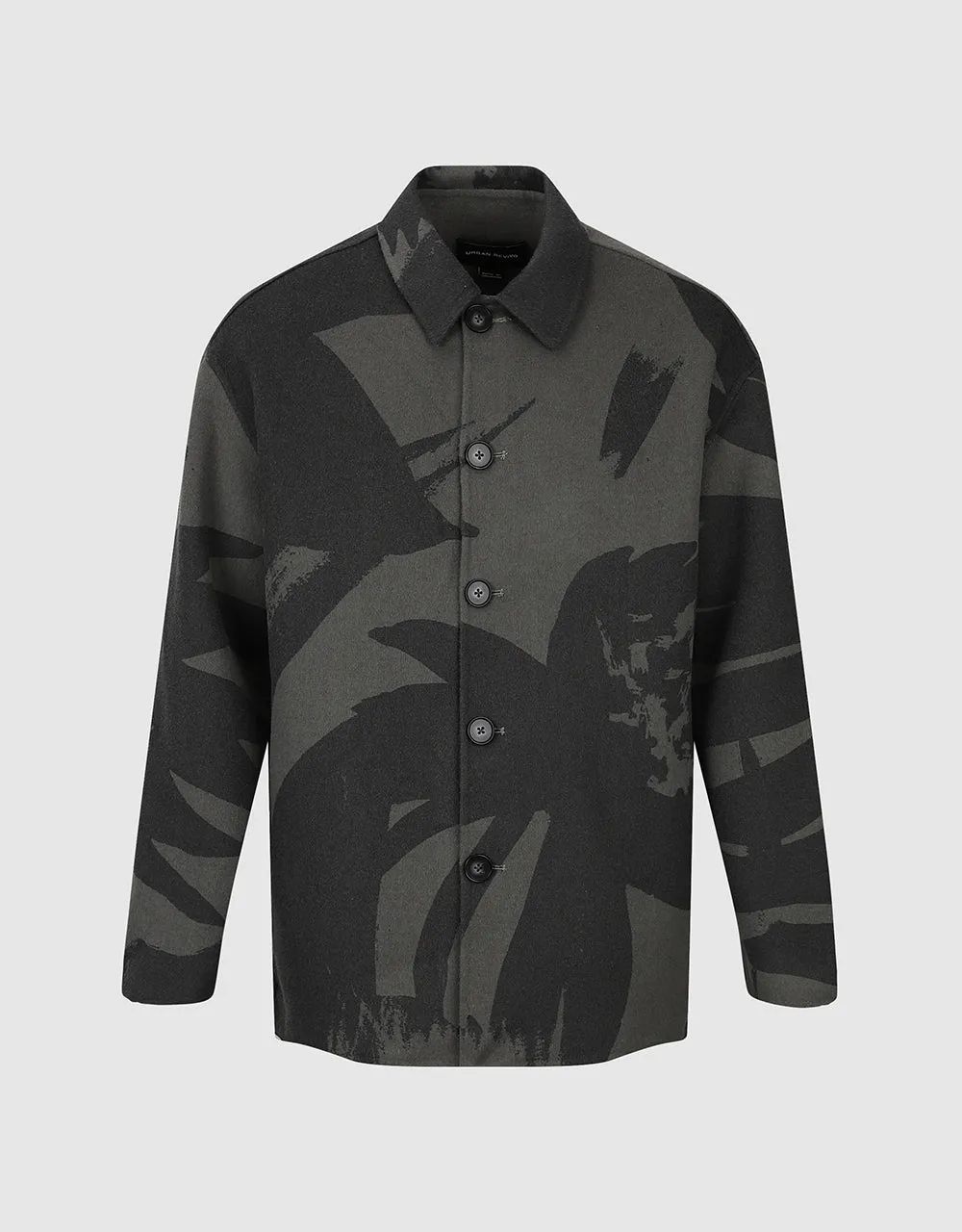 Printed Straight Jacket sold by Urban Revivo product image thumbnail 3