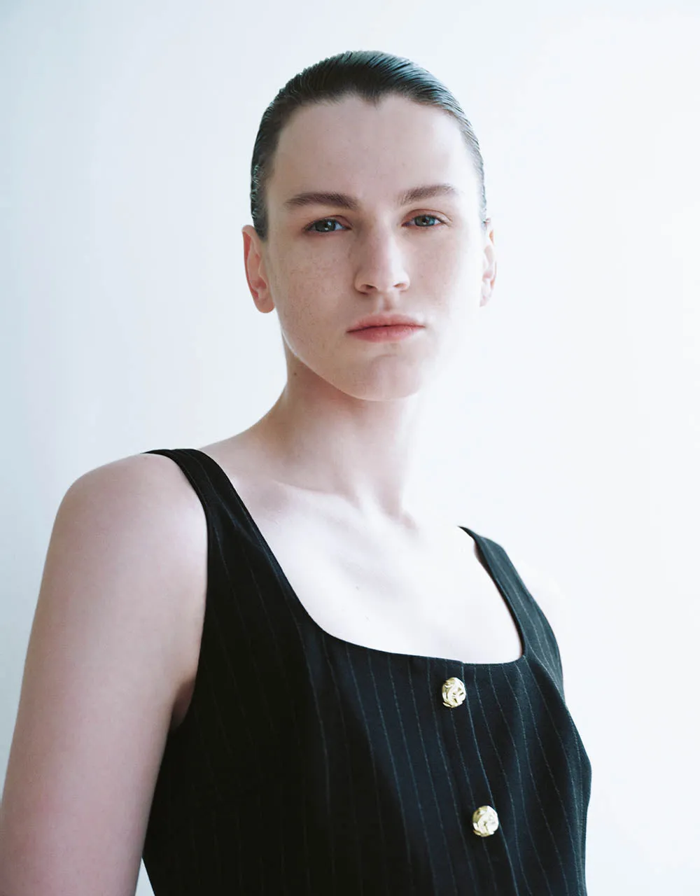 Sleeveless Square-Cut Collar Straight Dress sold by Urban Revivo product image thumbnail 5