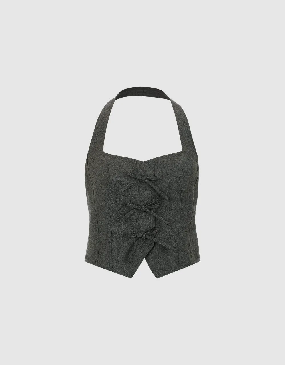 Sleeveless Halter Neck Shirt sold by Urban Revivo