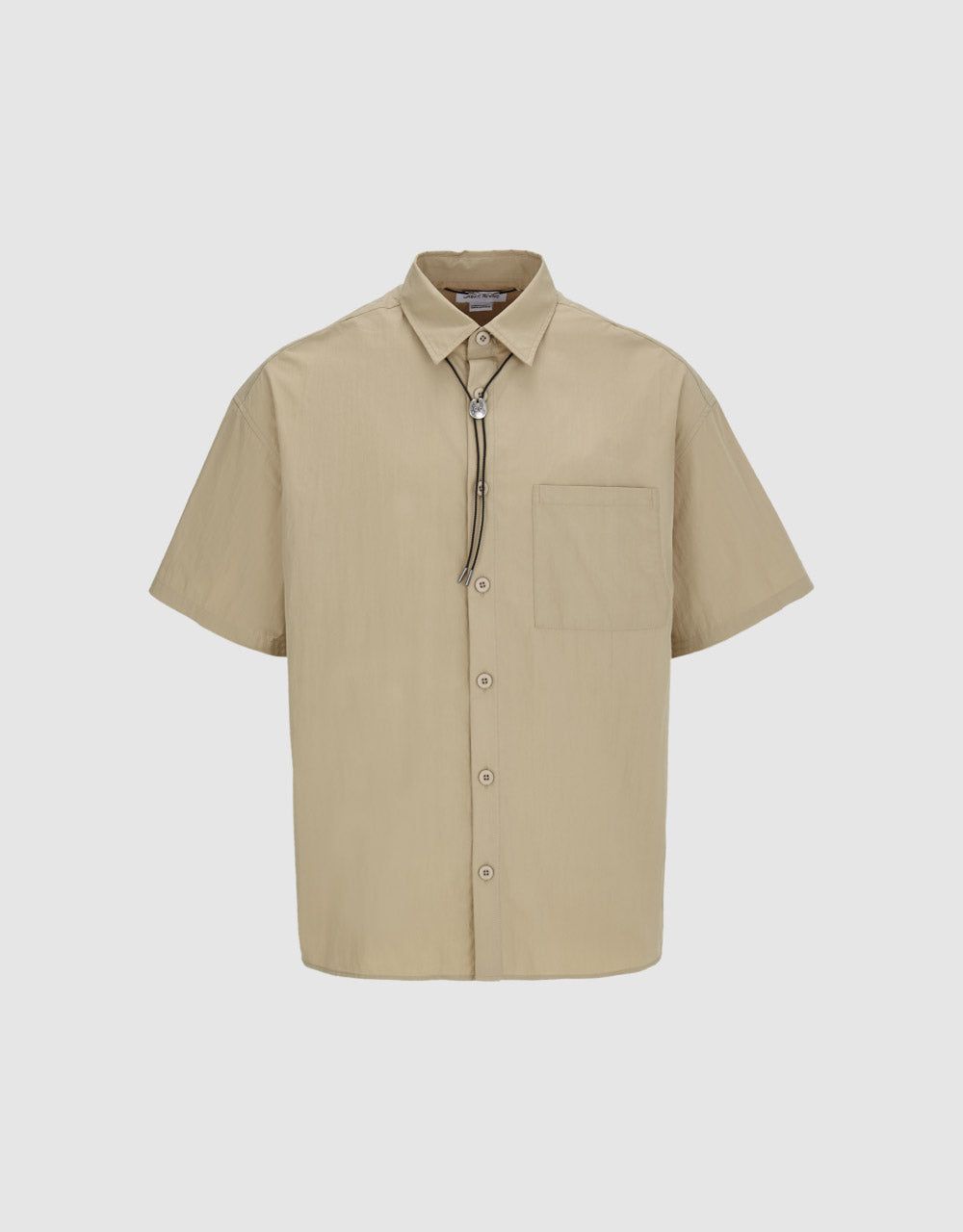 Drop Shoulder Sleeve Loose Shirt sold by Urban Revivo product image thumbnail 2