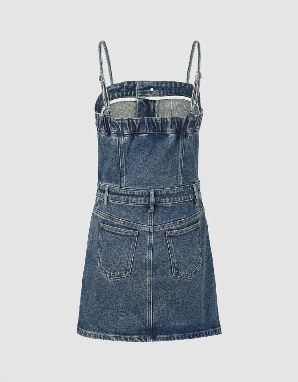 Cami Denim Dress sold by Urban Revivo product image thumbnail 5