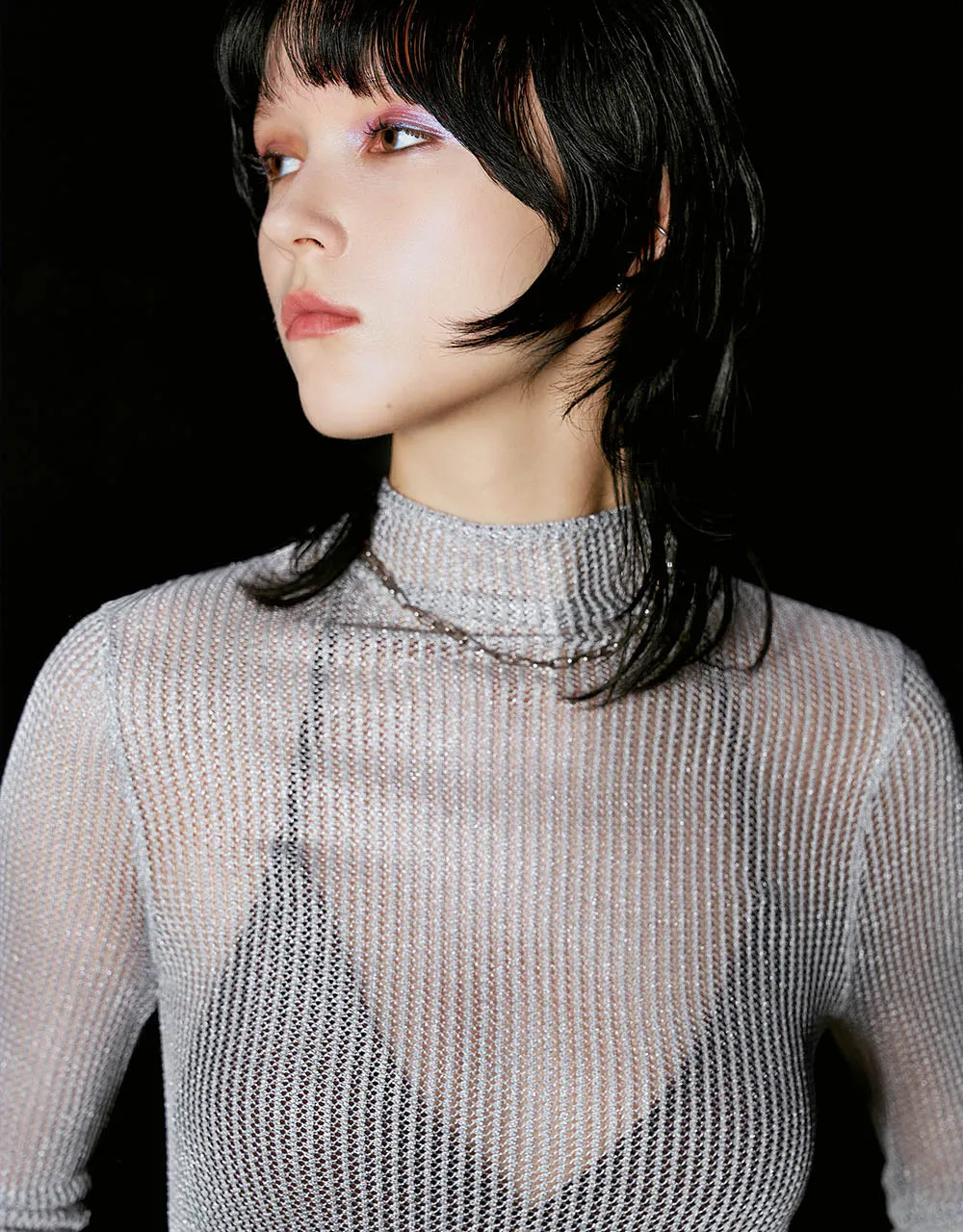 Turtle Neck Knitted T-Shirt sold by Urban Revivo product image thumbnail 4