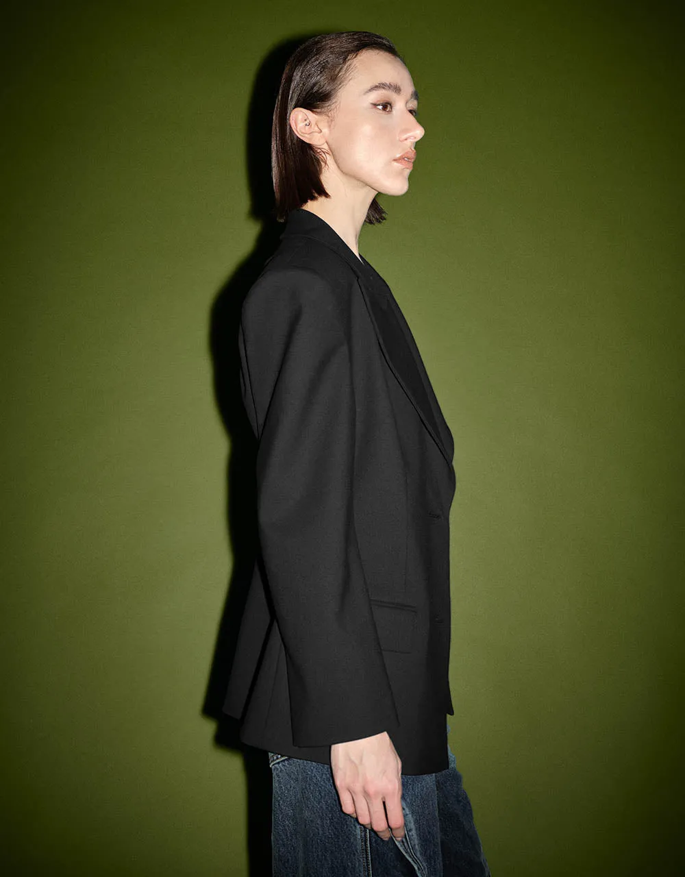 Tailored Skater Blazer sold by Urban Revivo product image thumbnail 3