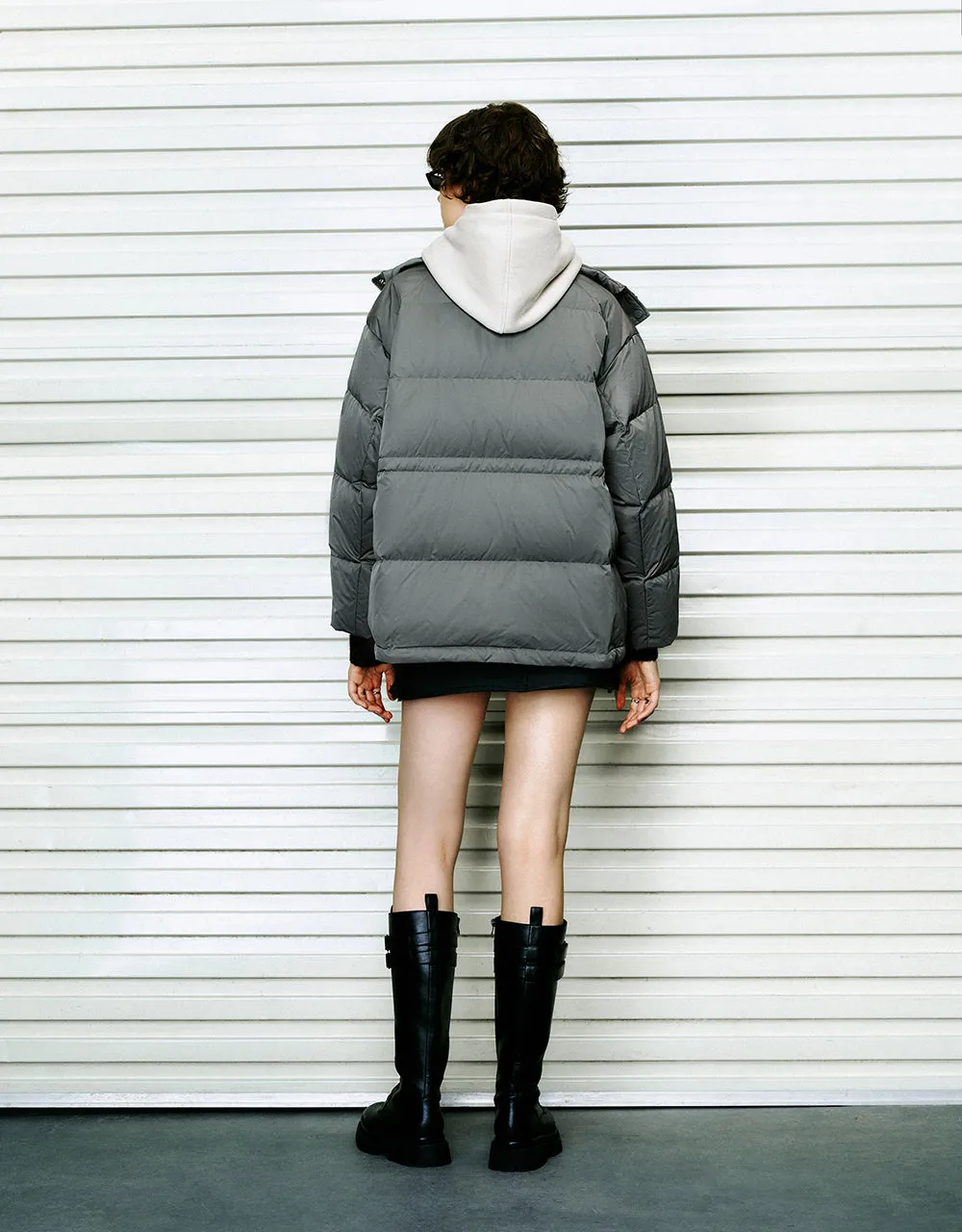 2 In 1 Hooded Down Jacket sold by Urban Revivo product image thumbnail 3