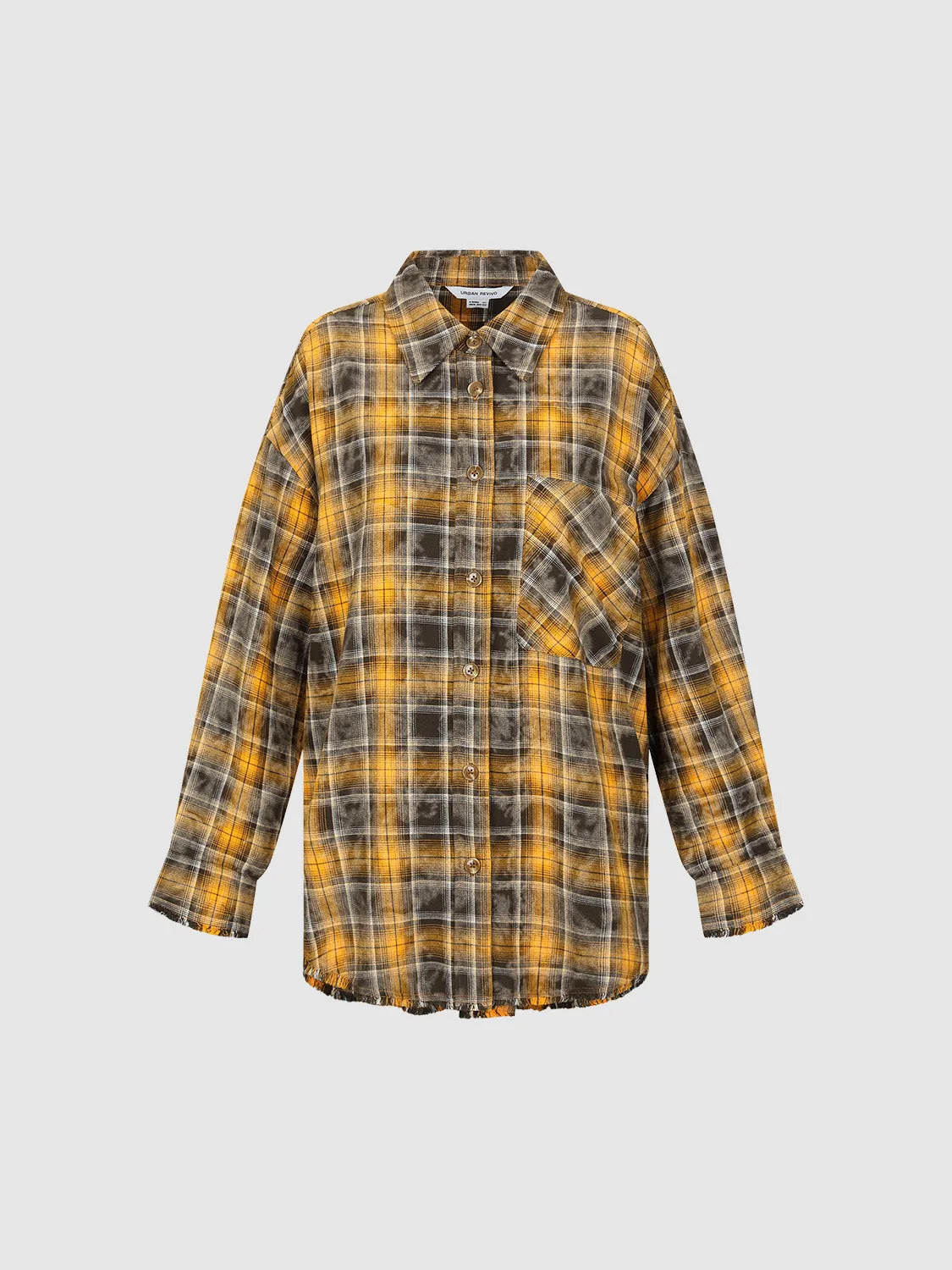 Printed Button Up Loose Shirt sold by Urban Revivo product image thumbnail 2