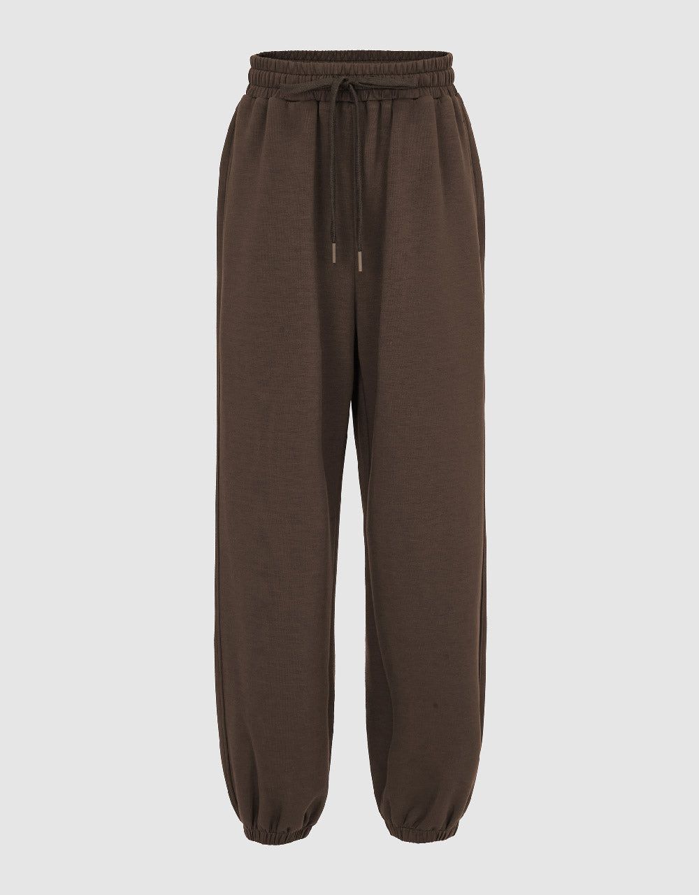 Drawstring Waist Knitted Jogger Pants sold by Urban Revivo