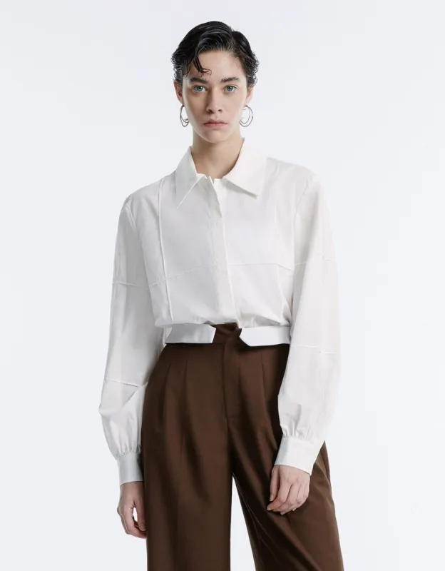 Stitch Detail Shirt sold by Urban Revivo