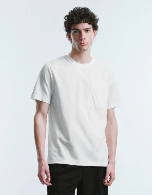 Crew Neck Knitted T-Shirt sold by Urban Revivo