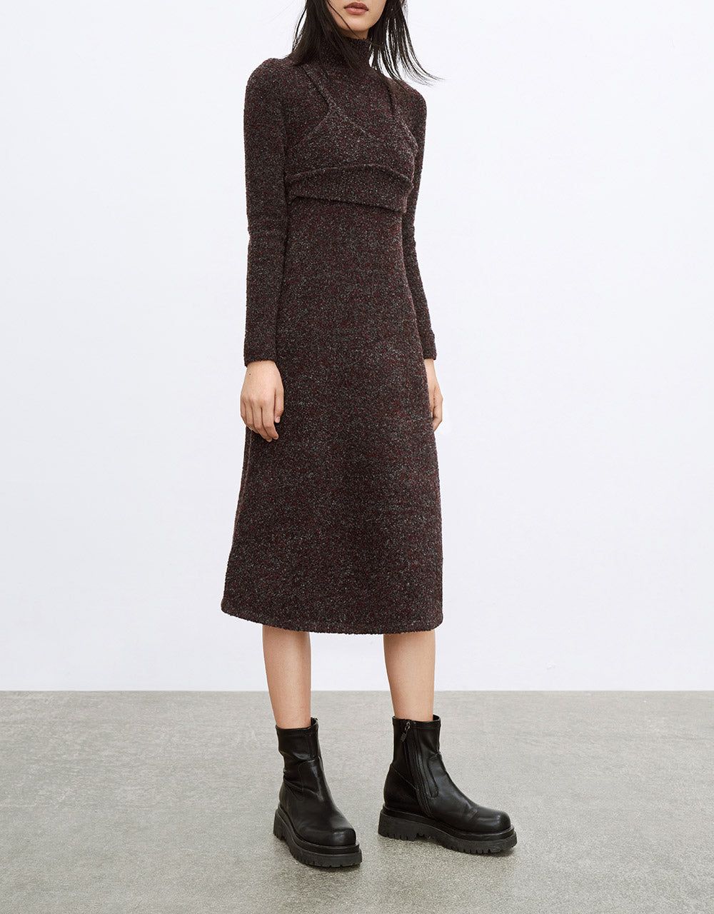 2 In 1 Long Knitted Dress sold by Urban Revivo product image thumbnail 4