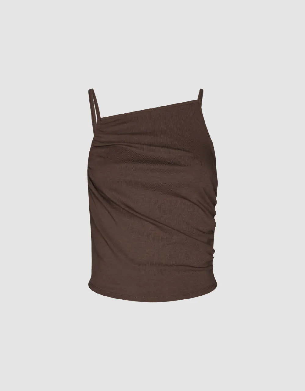 Ruched Off-Shoulder Cami Top sold by Urban Revivo