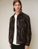 Straight Printed Jacket sold by Urban Revivo
