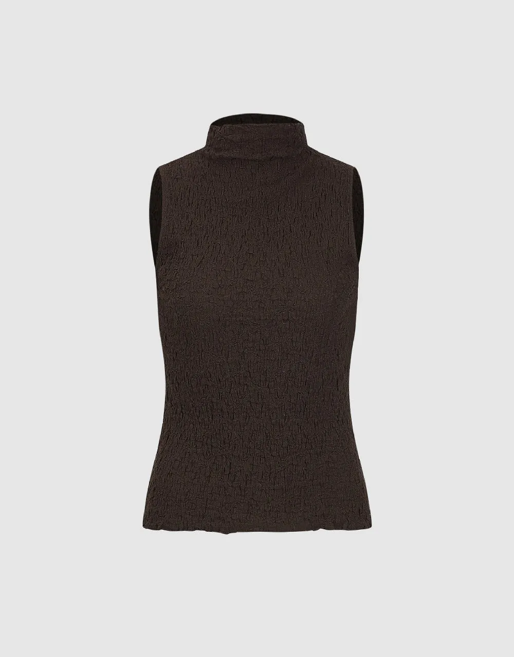 Crew Neck Knitted Tank Top sold by Urban Revivo product image thumbnail 2