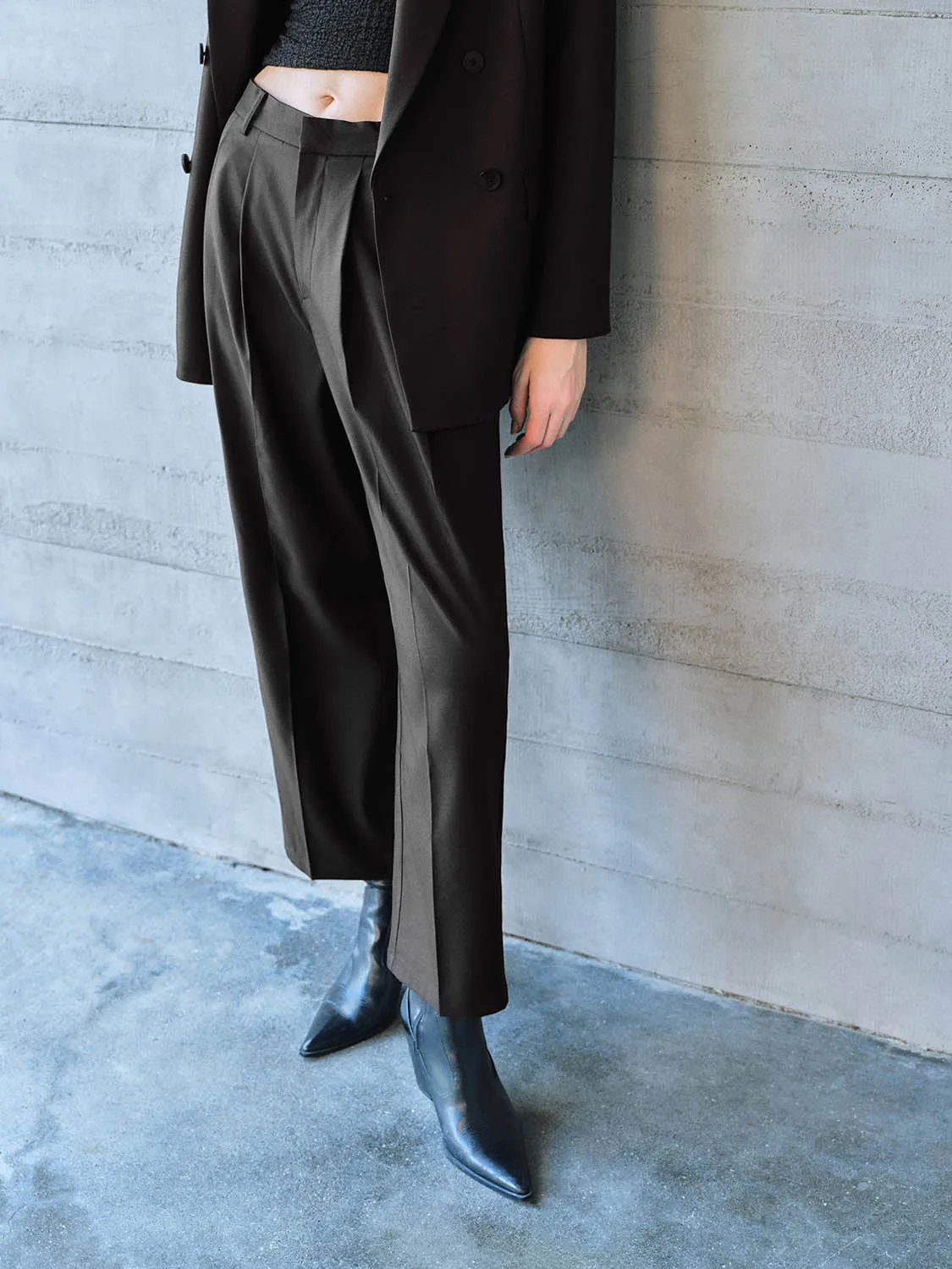 Wide-Leg Pants sold by Urban Revivo product image thumbnail 3