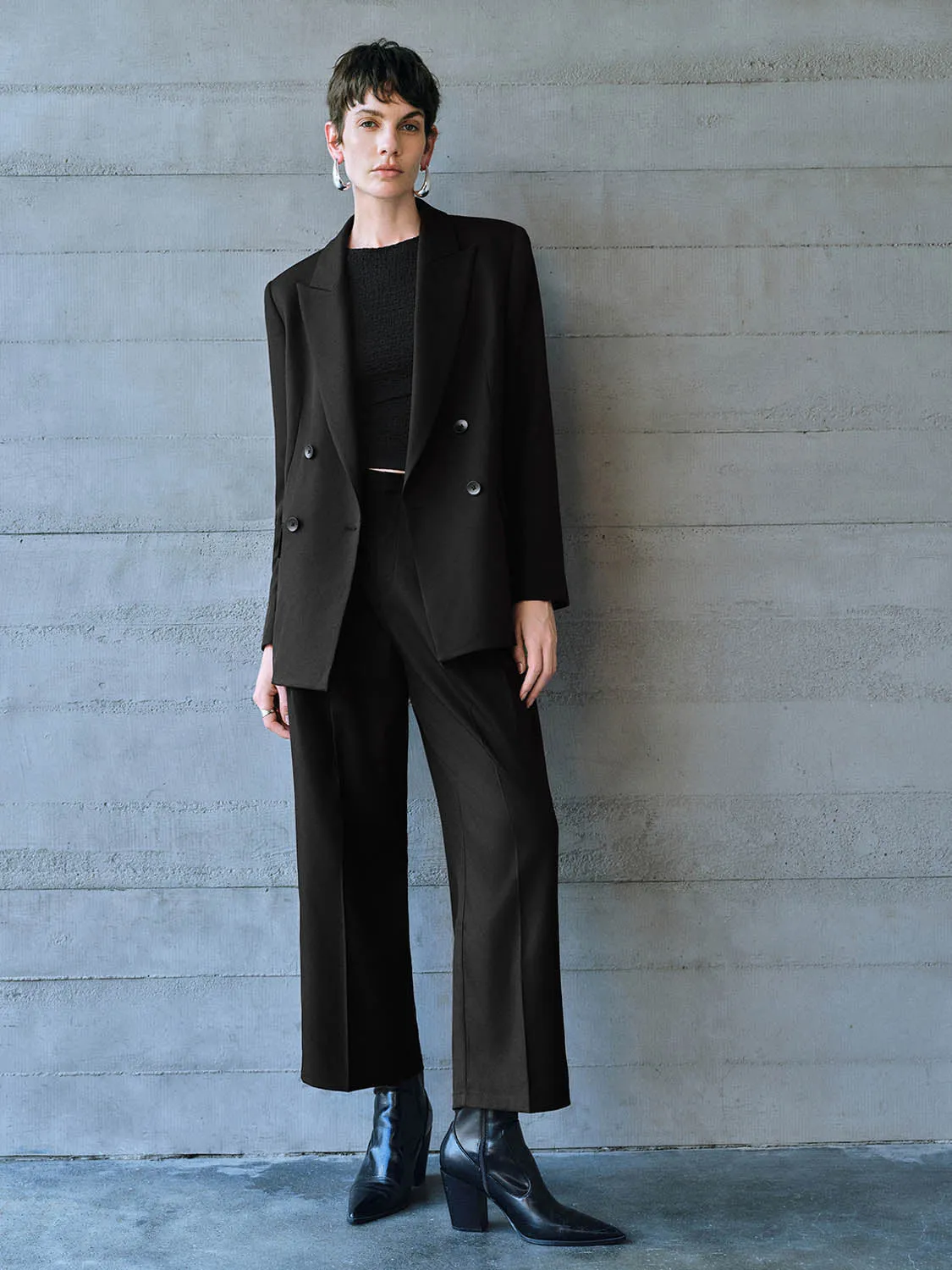 Wide-Leg Pants sold by Urban Revivo product image thumbnail 5