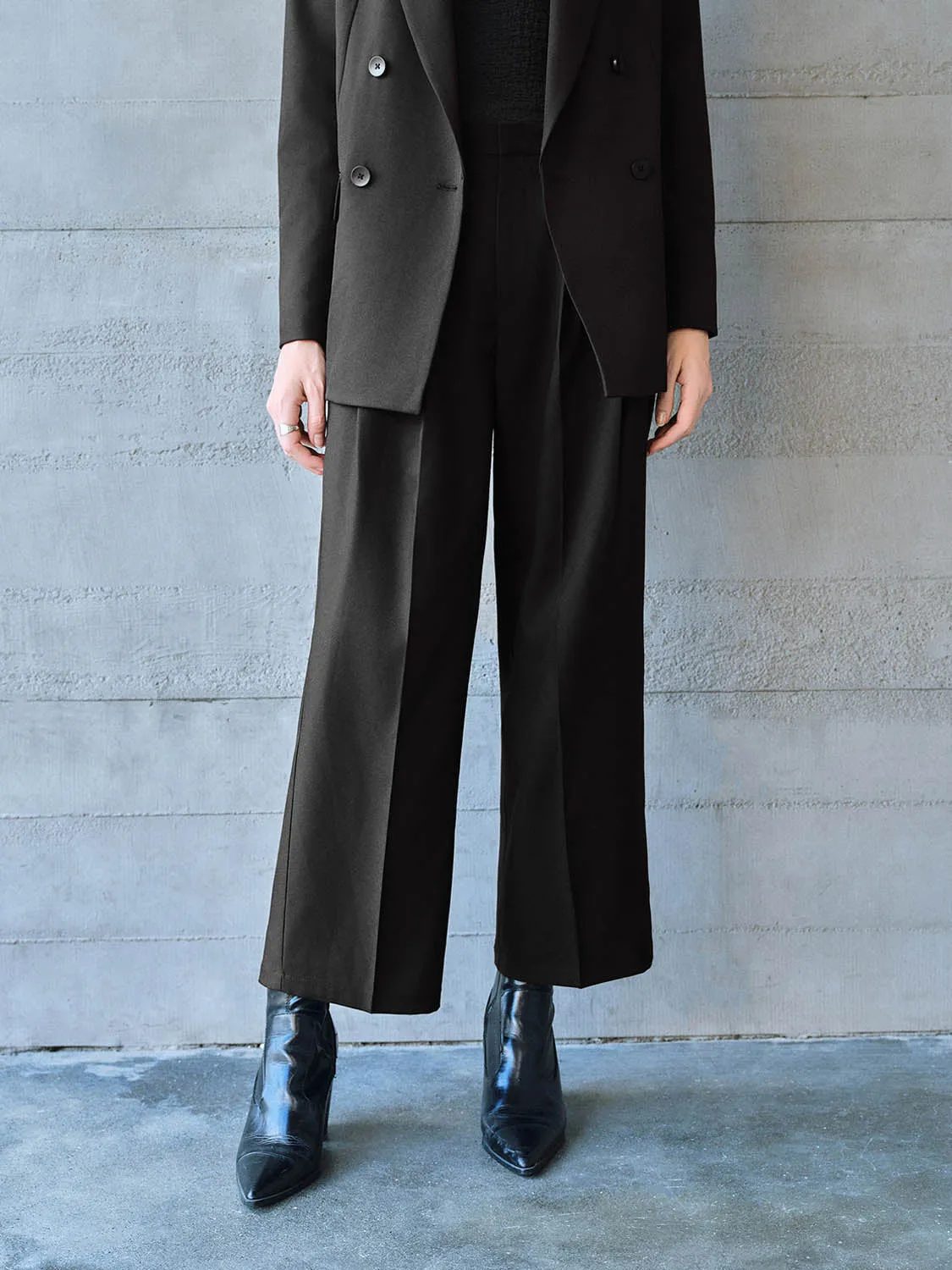 Wide-Leg Pants sold by Urban Revivo product image thumbnail 2