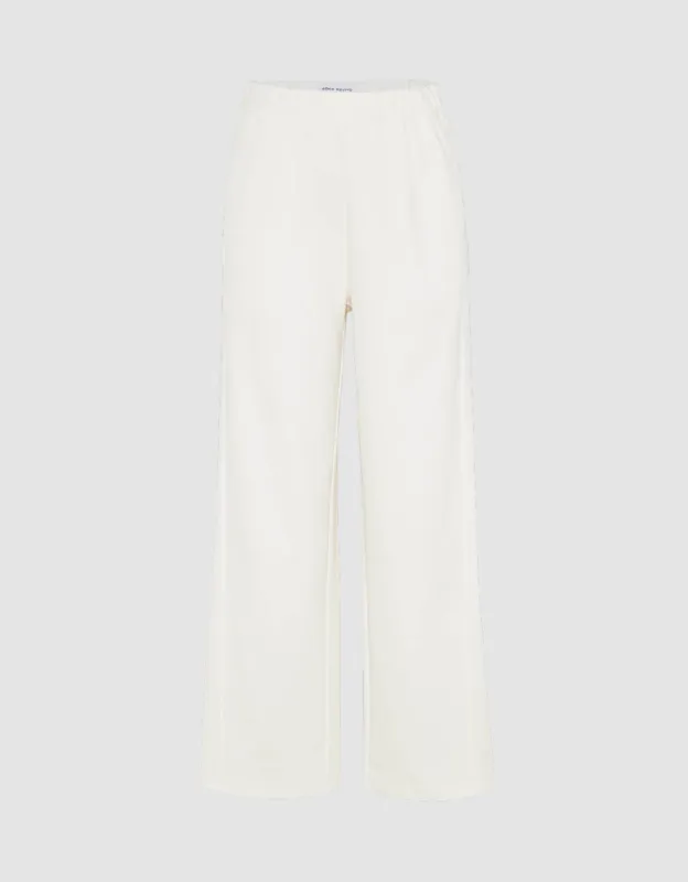 Elastic Waist Knitted Wide-Leg Pants sold by Urban Revivo