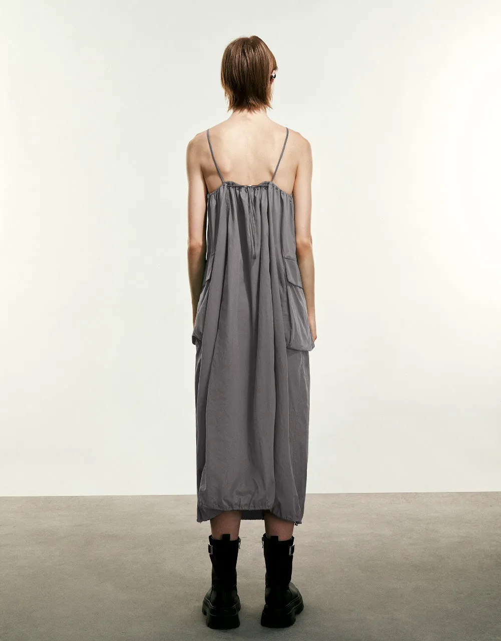 Sleeveless Off-Shoulder Straight Dress sold by Urban Revivo product image thumbnail 4