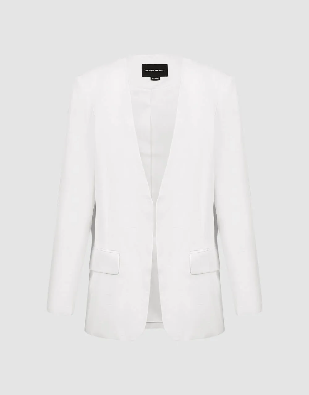 V-Neck Tailored Blazer sold by Urban Revivo product image thumbnail 4