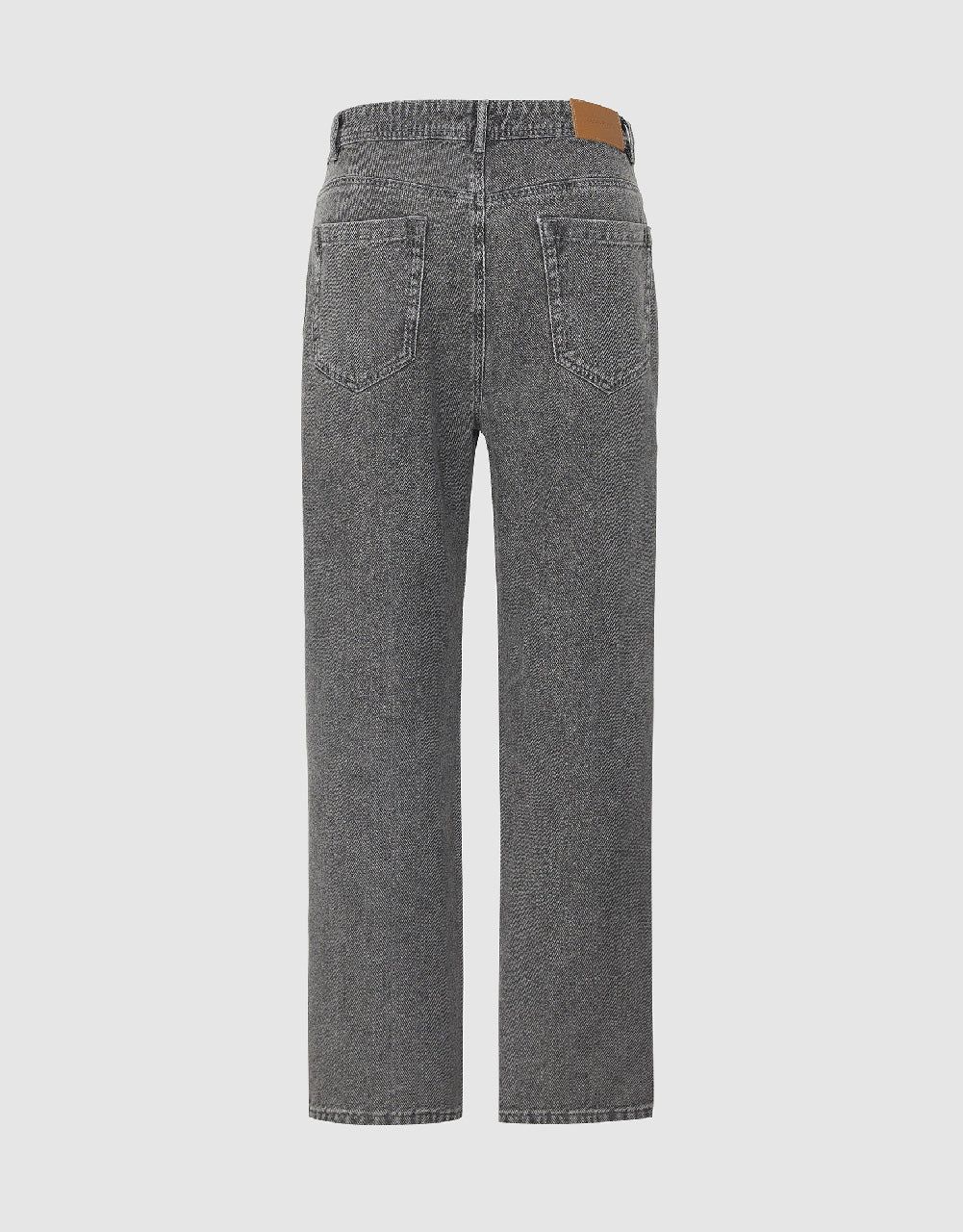 Loose Straight Jeans sold by Urban Revivo product image thumbnail 3