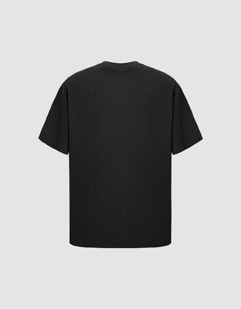 Printed Crew Neck Loose T-Shirt sold by Urban Revivo product image thumbnail 5