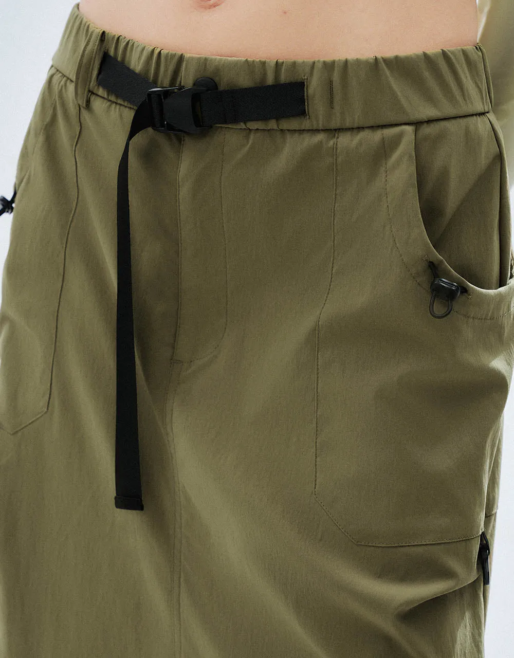 Midi Straight Skirt With Belt sold by Urban Revivo product image thumbnail 5