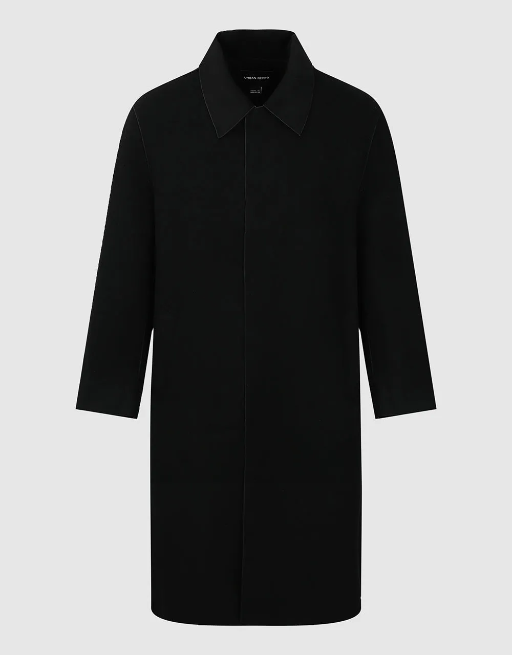 Loose Straight Coat sold by Urban Revivo product image thumbnail 5