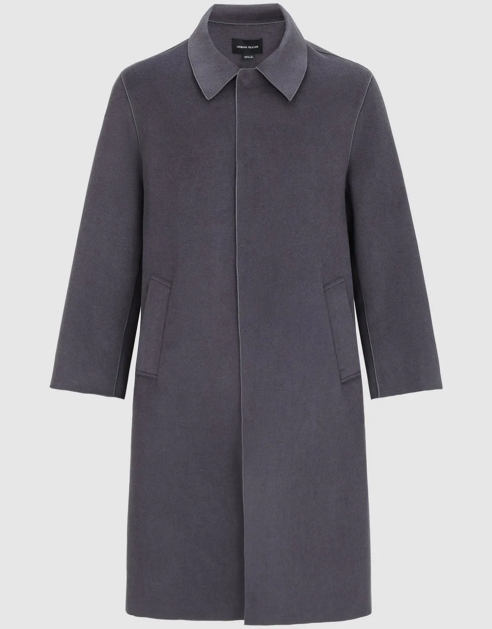 Loose Straight Coat sold by Urban Revivo product image thumbnail 3
