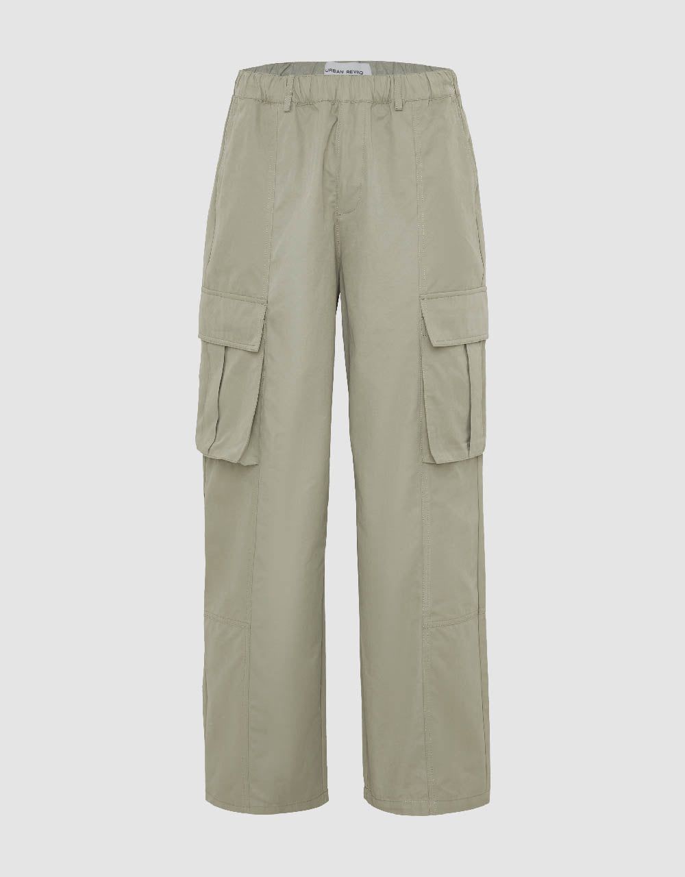 Elastic Waist Wide-Leg Pants sold by Urban Revivo