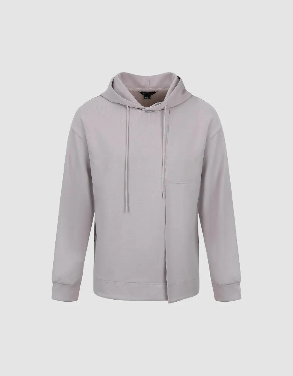 Hooded Straight Sweatshirt sold by Urban Revivo product image thumbnail 2