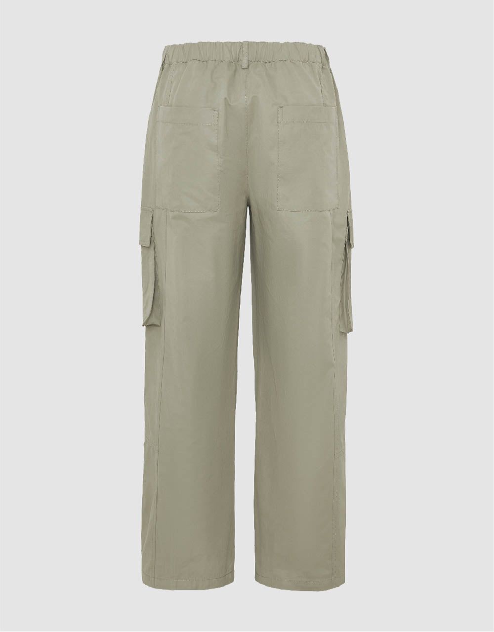Elastic Waist Wide-Leg Pants sold by Urban Revivo product image thumbnail 3
