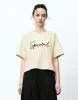 Letter Printed Crew Neck Loose T-Shirt sold by Urban Revivo