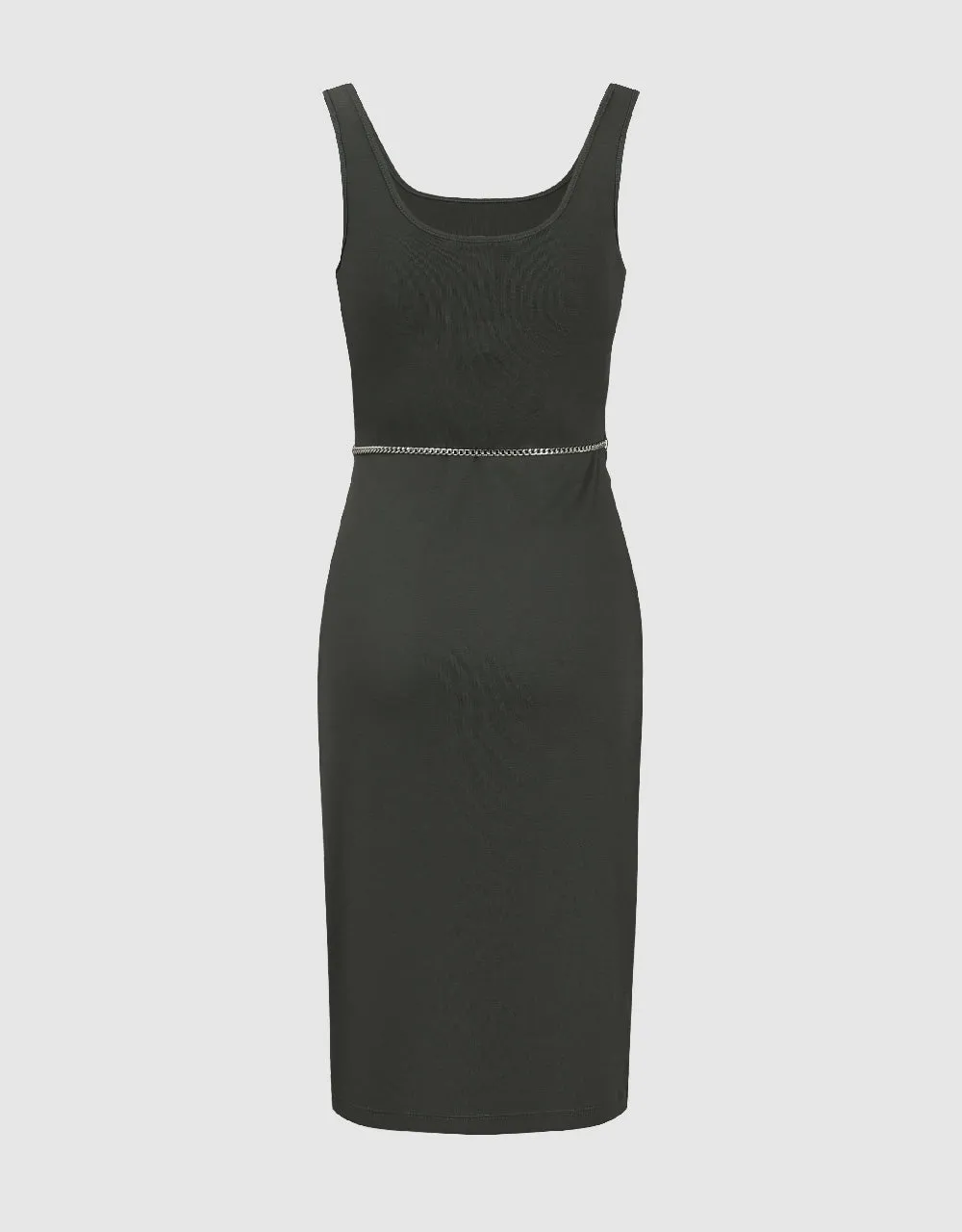 Sleeveless U Neck Skinny Dress With Chain sold by Urban Revivo product image thumbnail 5