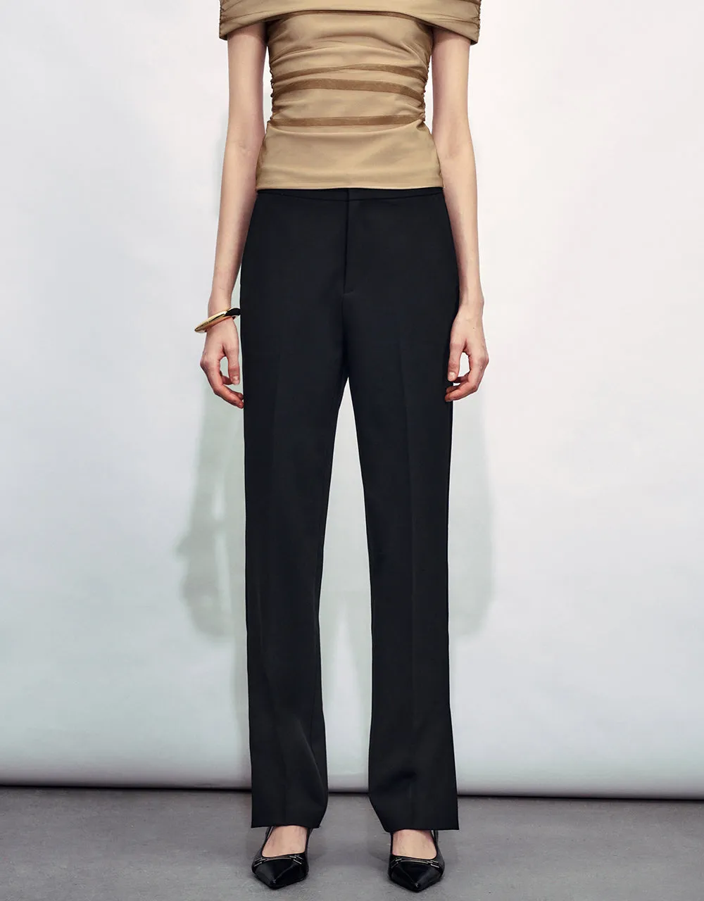 Straight Pants sold by Urban Revivo product image thumbnail 2