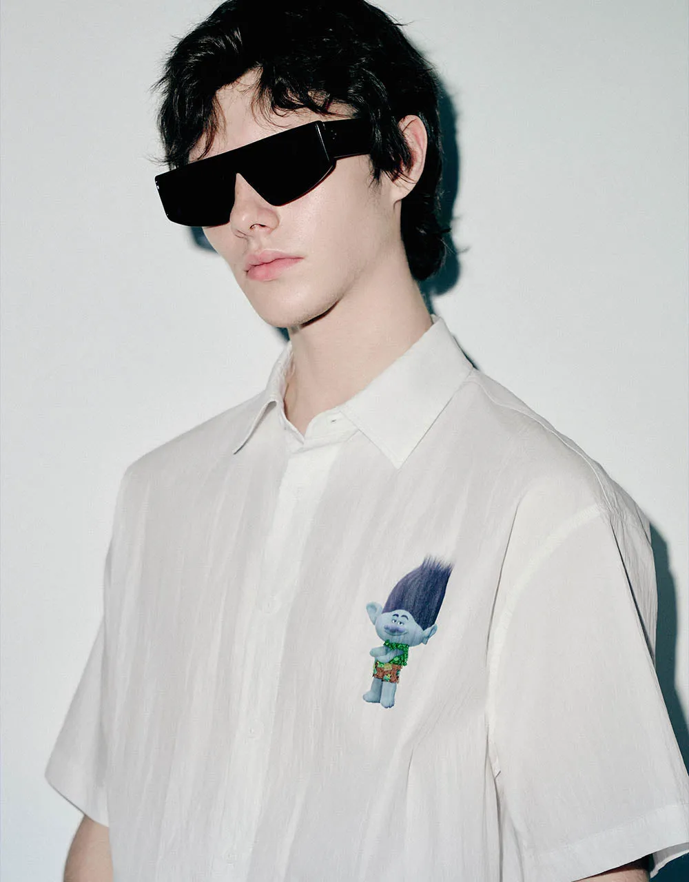 Button Up Loose Shirt sold by Urban Revivo product image thumbnail 4