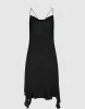 Ruffle V-Neck Straight Cami Dress sold by Urban Revivo