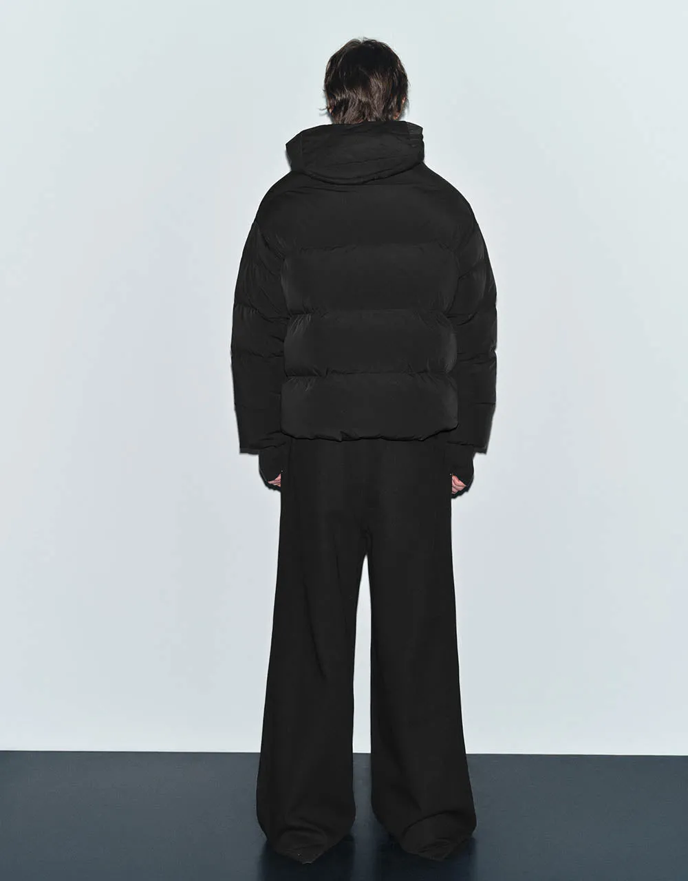 Hooded Loose Puffer Jacket sold by Urban Revivo product image thumbnail 4