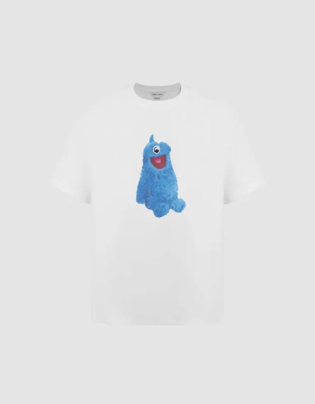 Printed Crew Neck T-Shirt sold by Urban Revivo