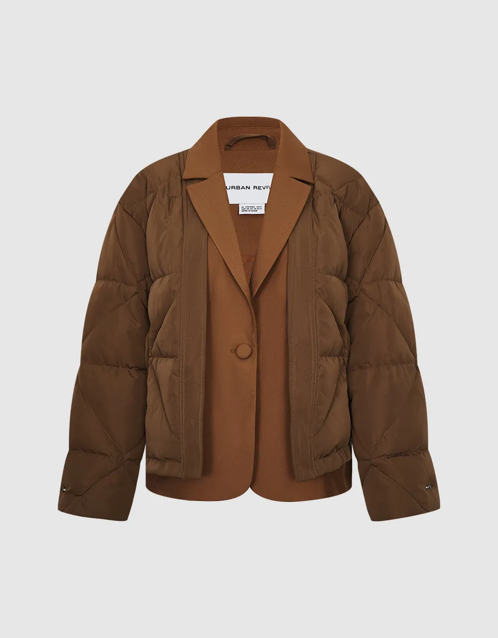 Combination Down Jacket sold by Urban Revivo