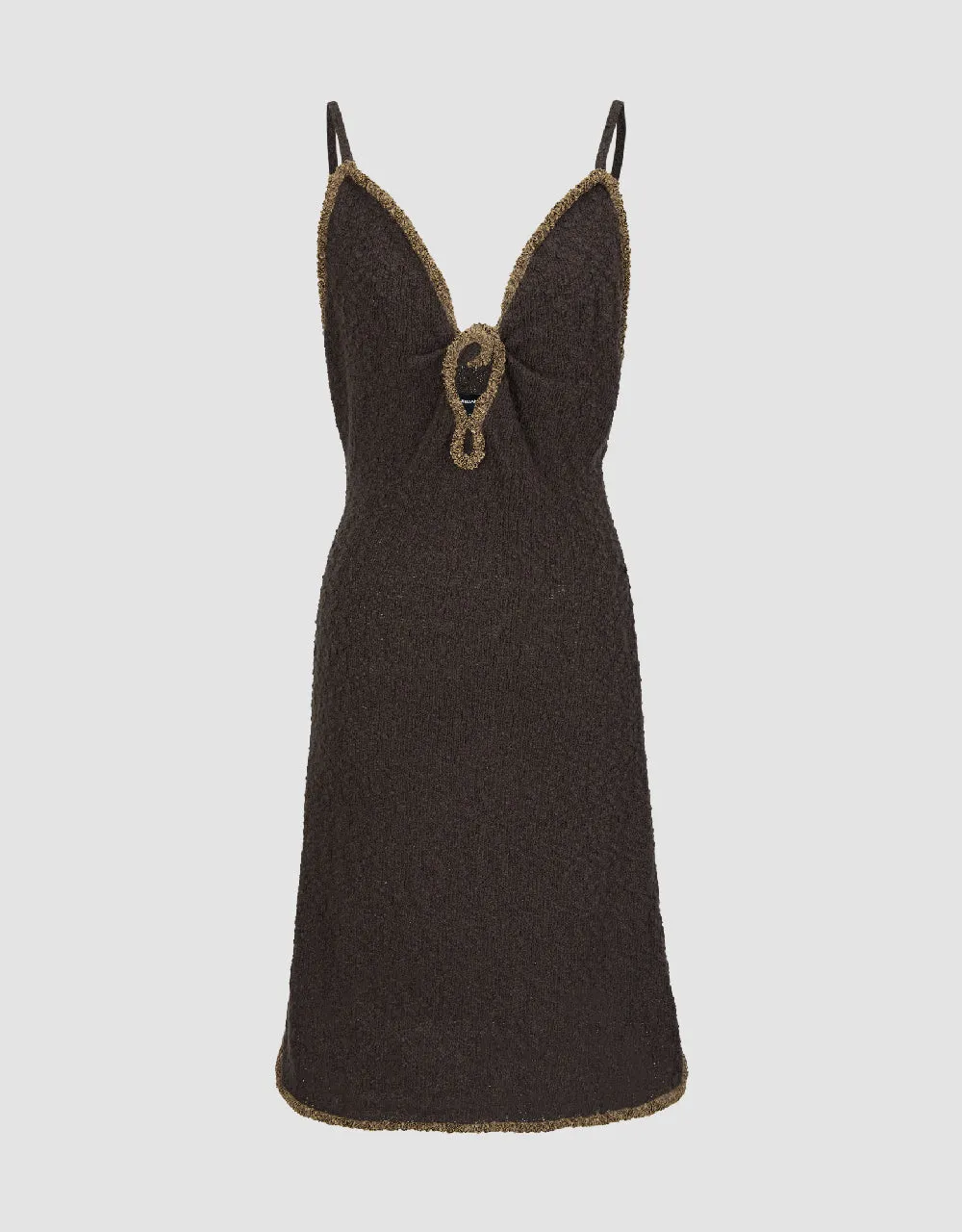 Sleeveless V-Neck Knitted Skinny Dress sold by Urban Revivo product image thumbnail 2