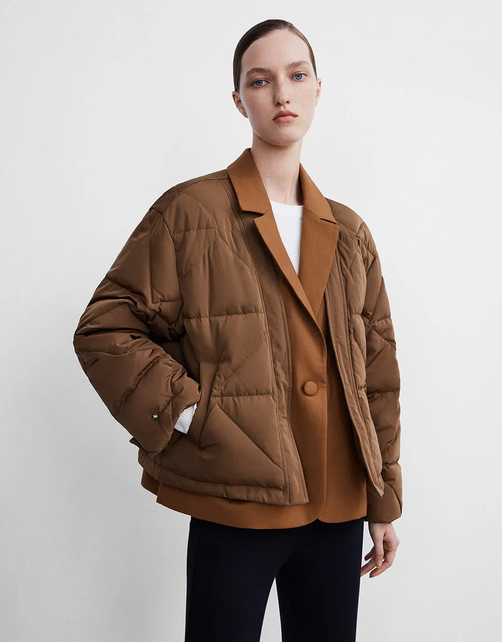 Combination Down Jacket sold by Urban Revivo product image thumbnail 3