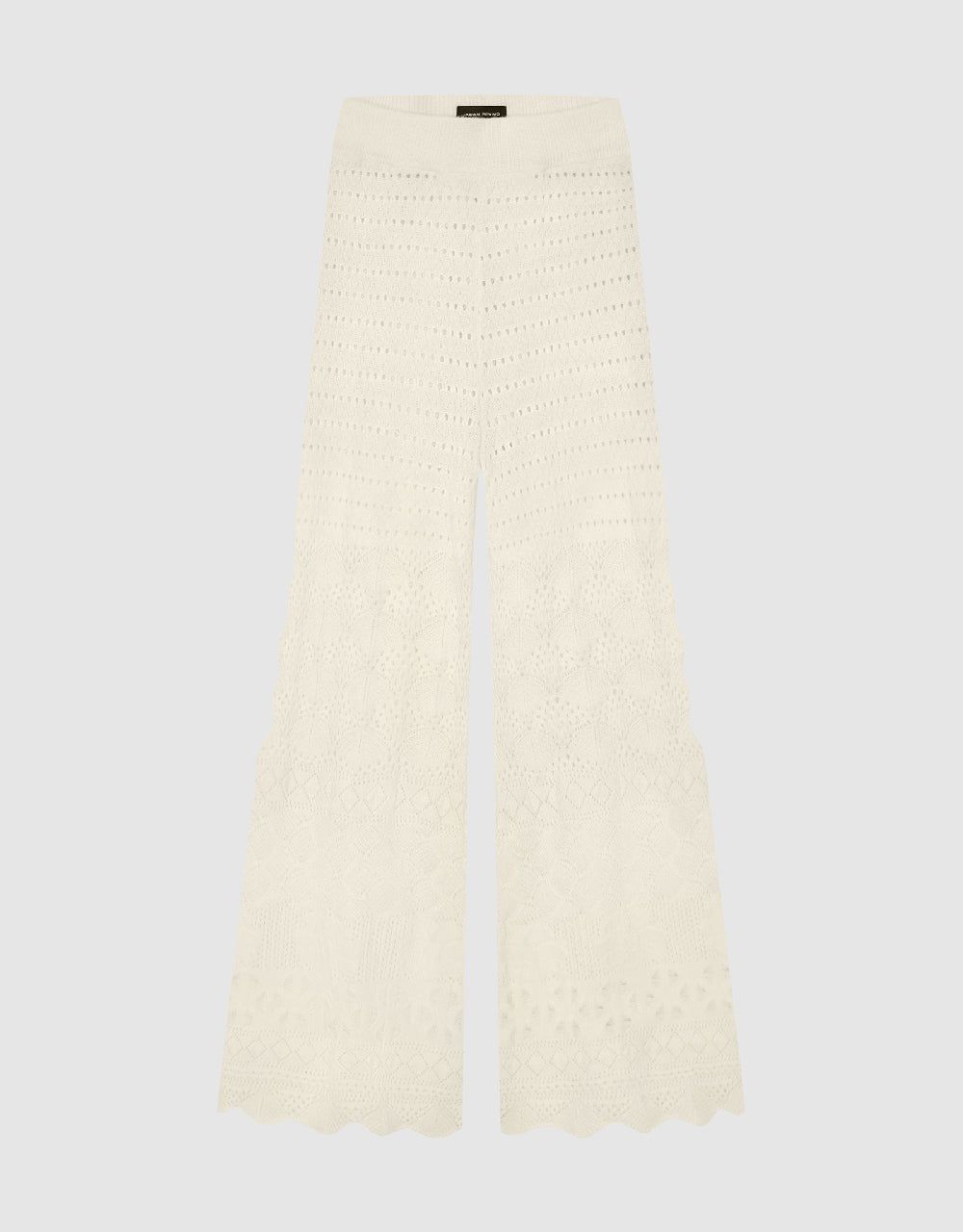 Crochet Flare Knitted Pants sold by Urban Revivo