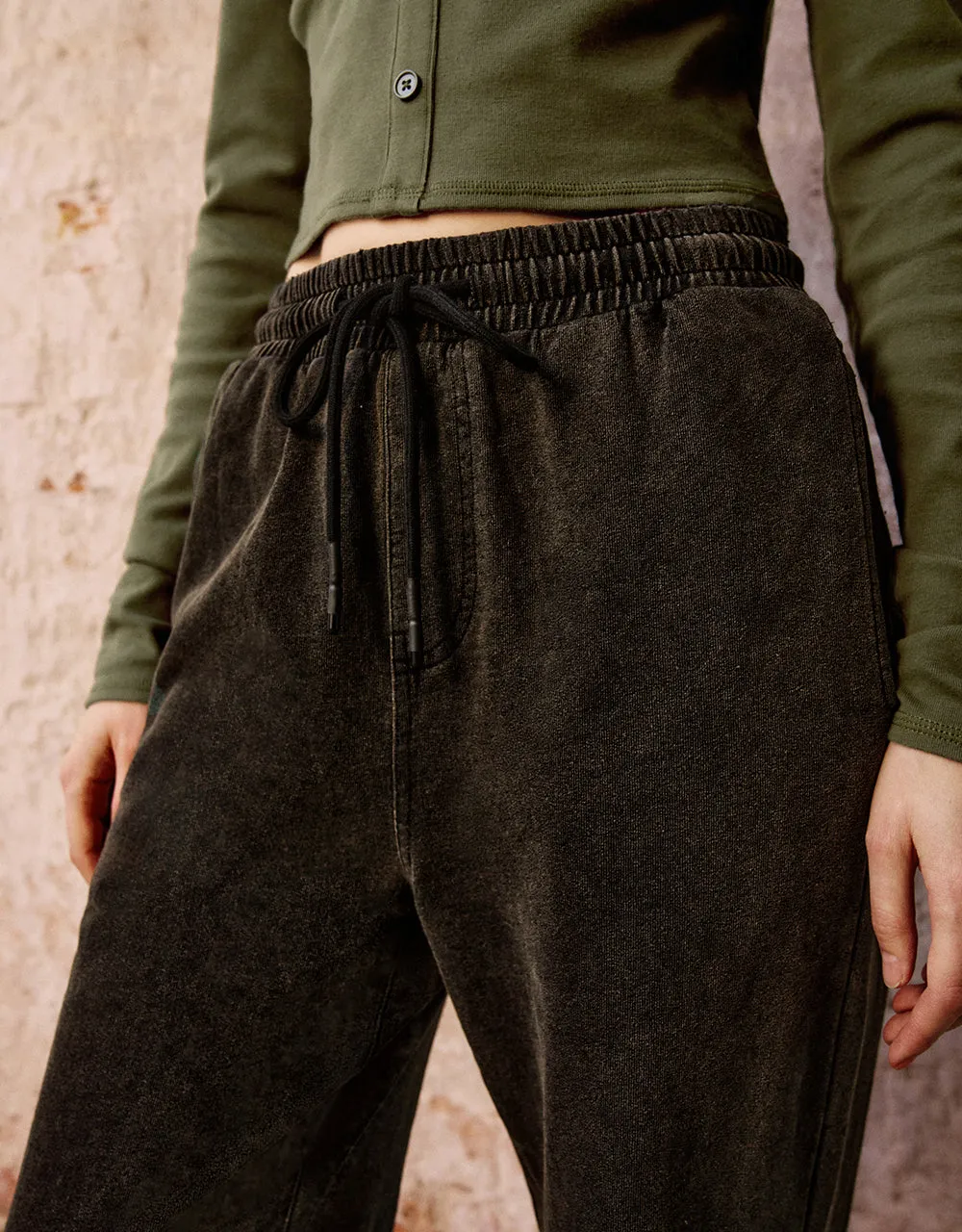 Drawstring Waist Straight Jeans sold by Urban Revivo product image thumbnail 5