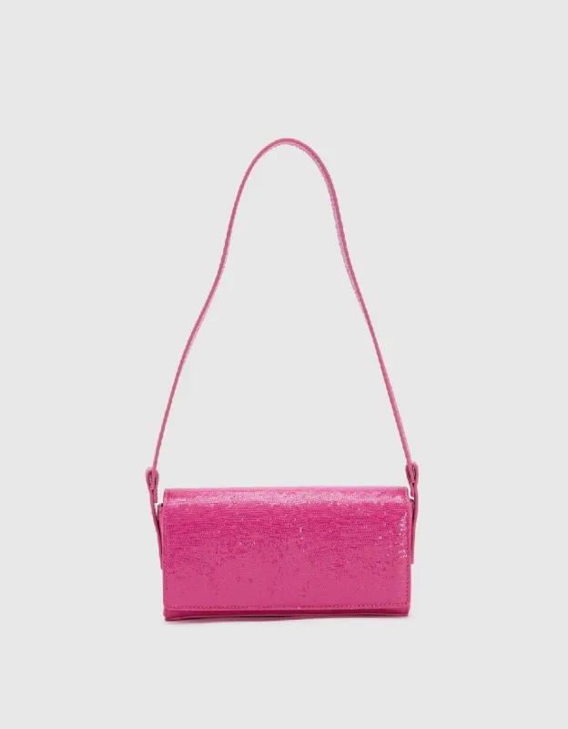 Flip Front Vegan Leather Shoulder Bag sold by Urban Revivo