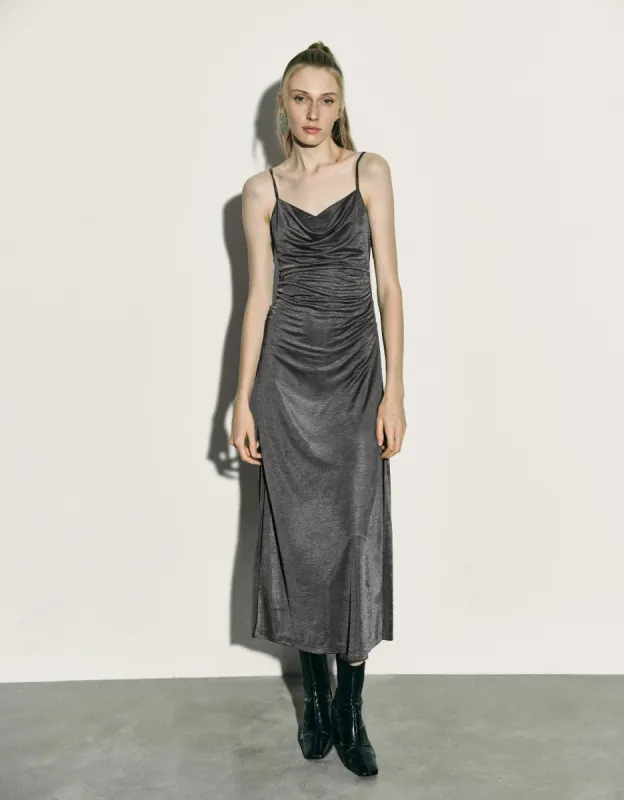 Ruched Straight Cami Dress sold by Urban Revivo