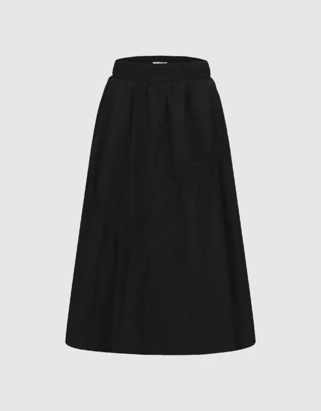 Elastic Waist Fishtail Skirt sold by Urban Revivo